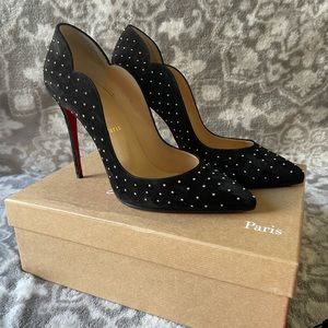 Christian Louboutin Hot Chick Plume 100